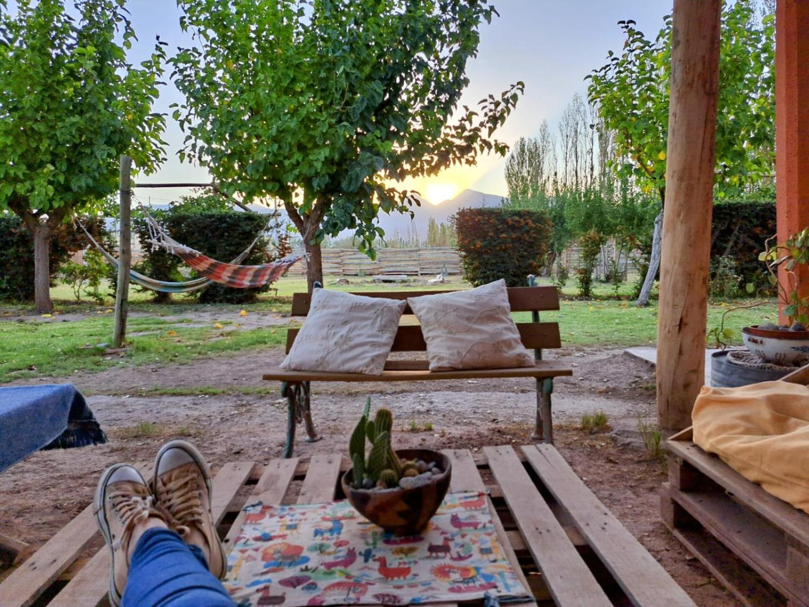 Aire De Barreal Hostel Andino Exterior photo